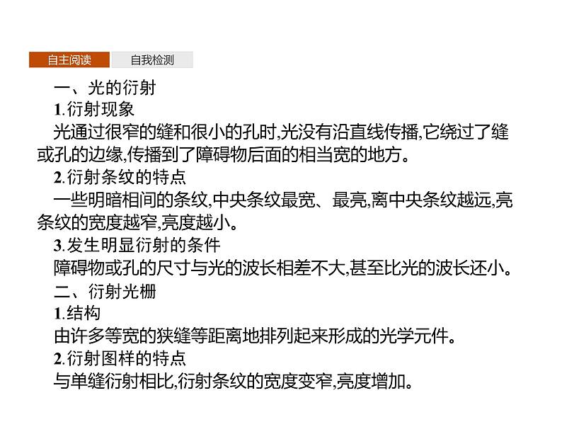 选择性必修一物理4新教材人教版45　光的衍射pptx_22第3页