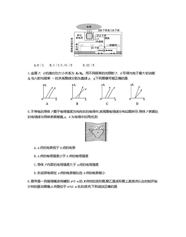 2021-2022学年江苏省百校大联考高三一轮复习阶段检测物理第2页
