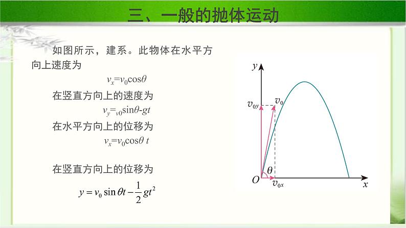 生活中的抛体运动PPT课件免费下载202308