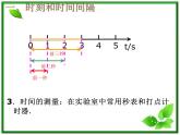 黑龙江省哈尔滨市木兰高级中学物理必修1《时间和位移》课件1（新人教版）