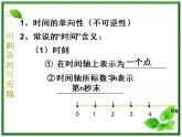 高中物理人教版必修1《时间和位移》1课件PPT