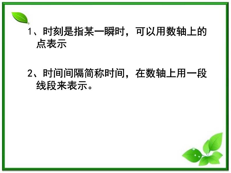 黑龙江省哈尔滨市木兰高级中学物理必修1《时间和位移》课件2（新人教版）05