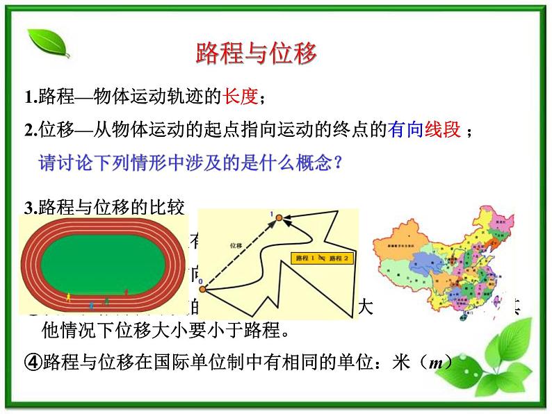 江西省新余九中高一物理《1.2时间和位移》课件第6页