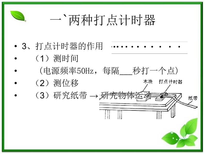 《实验：用打点计时器测速度》课件3（18张PPT）（新人教版必修1）05