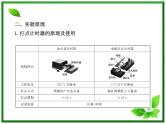 高中物理课时讲练通配套课件：1.4《实验：用打点计时器测速度》（人教版必修1）