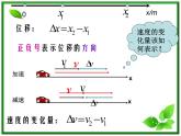 高一物理课件新人教必修1《速度变化快慢的描述──加速度》