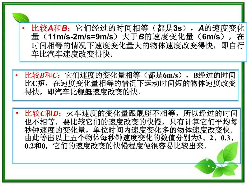 江苏省宿迁市泗县二中高一物理 1.5《速度变化快慢的描述──加速度》课件（人教版必修1）第5页