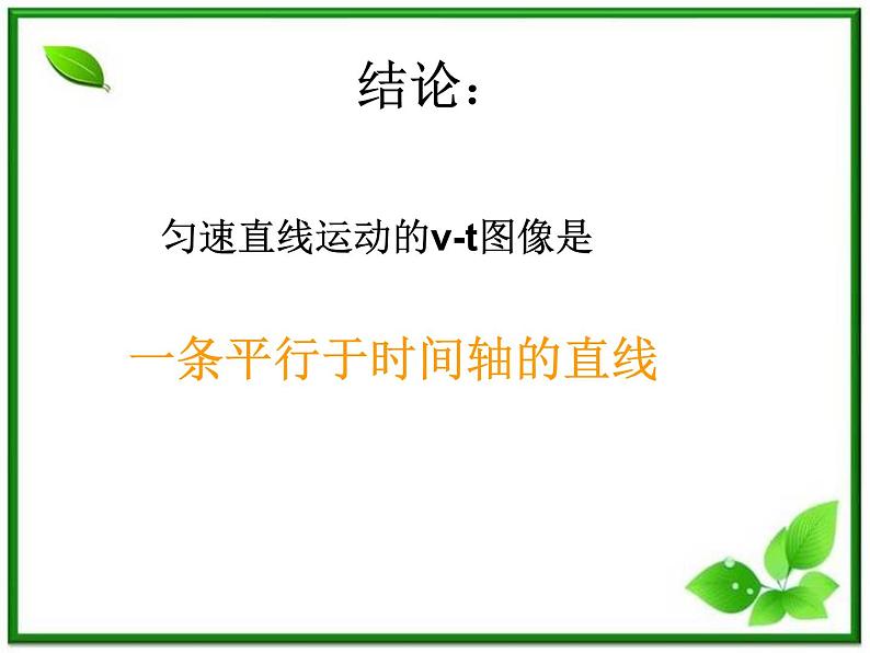 高中物理人教版必修1课件 《匀变速直线运动的速度与时间的关系》203
