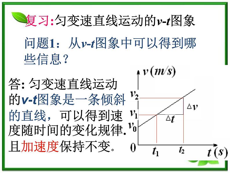 《匀变速直线运动的速度与时间的变化》课件8（18张PPT）（人教版必修1）02