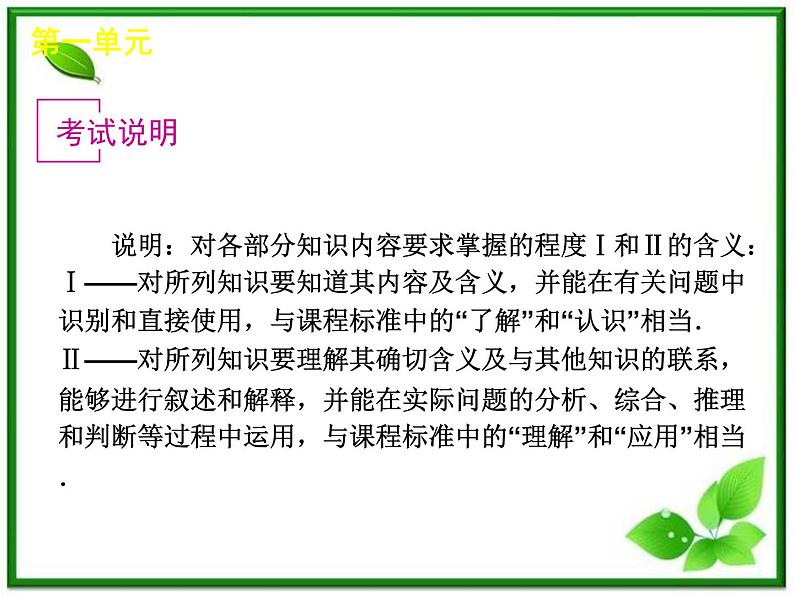 【回归基础】年高考物理冲刺专题复习课件 第1单元-运动的描述与匀变速直线运动（福建专用）04