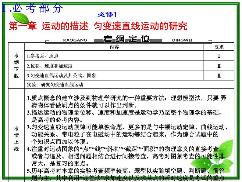 陕西省宁强县天津高级中学高一物理《运动的描述》课件第1页