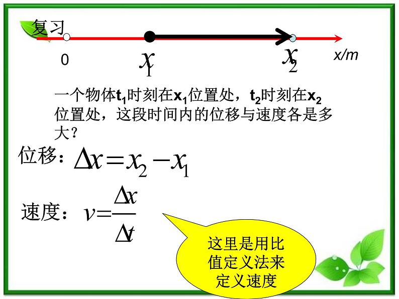 物理课件：人教版必修一 加速度302