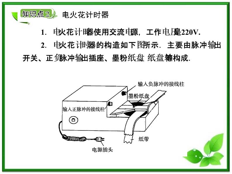 《用打点计时器测速度》 物理精品课件（人教版 必修1）08