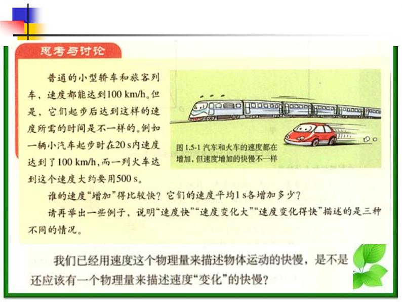 高中物理人教版必修1《速度变化快慢的描述 加速度》1课件PPT第2页