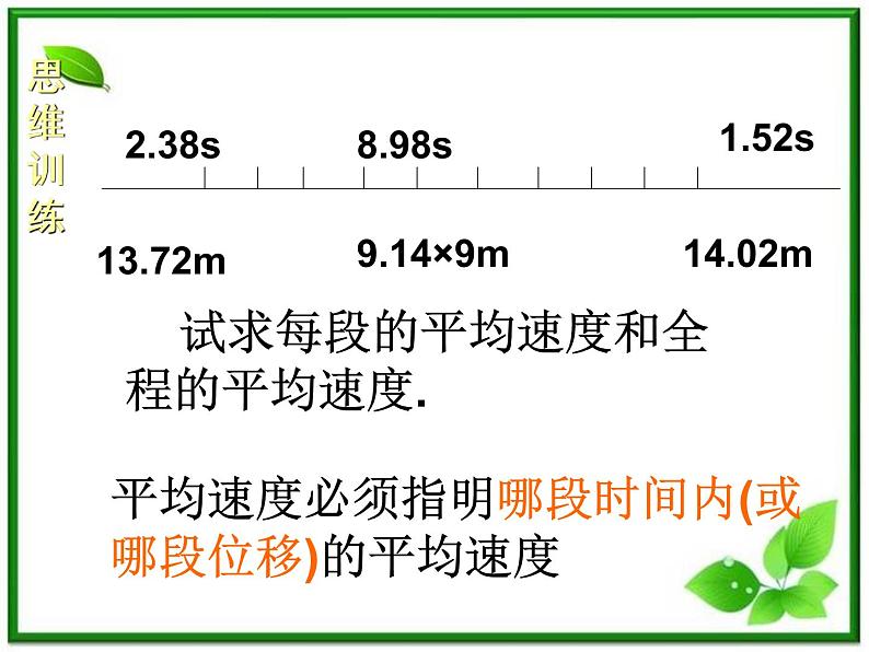 《运动快慢的描述——速度》课件11（16张PPT）（人教版必修1）06