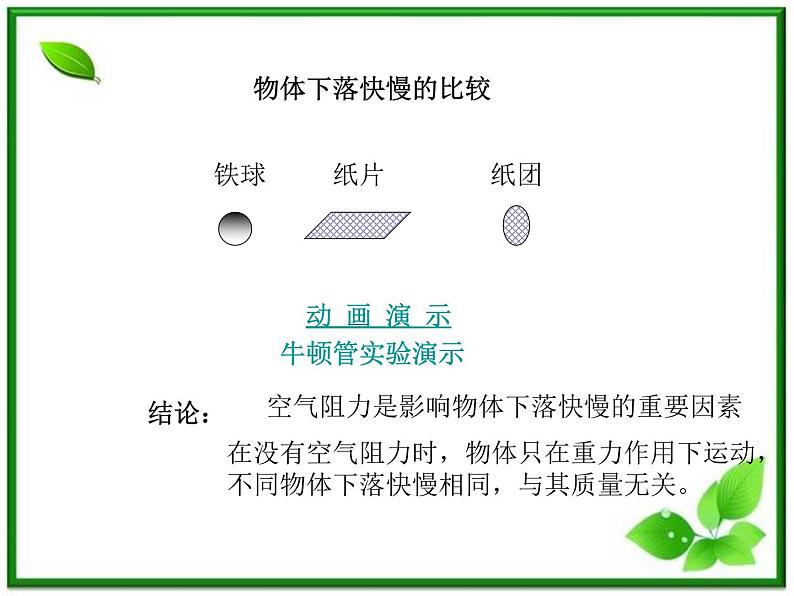 安徽省宿州市泗县二中-学年高一物理2.5《自由落体运动》课件(2)（人教版必修1）06