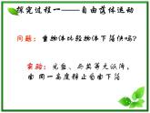 黑龙江省哈尔滨市木兰高级中学物理必修1《自由落体运动》课件2（新人教版）