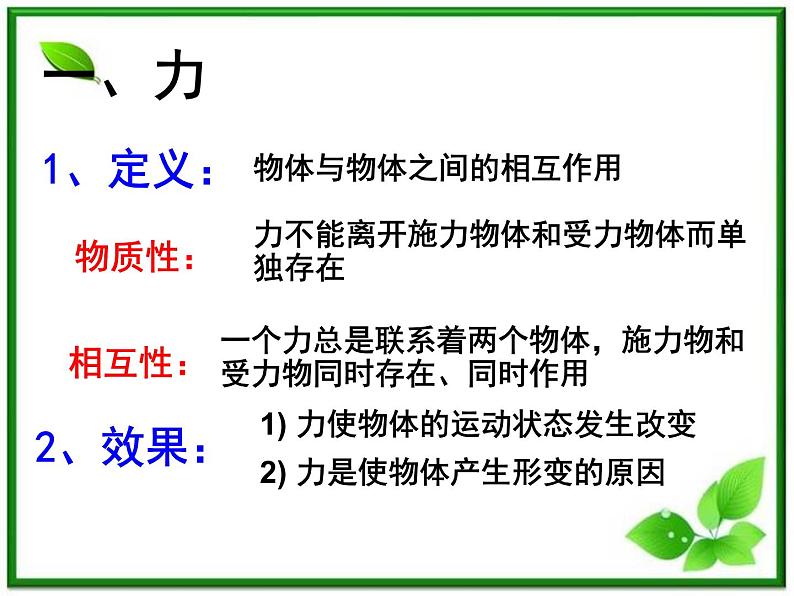 高一物理课件新人教必修1《重力 基本相互作用》第5页