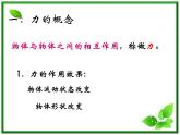 高一物理课件 3.1 《重力 基本相互作用 》21（新人教版必修1）