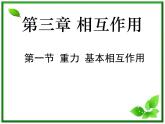 高中物理《重力 基本相互作用》课件 （新人教版）必修1