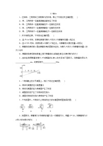 高中物理人教版 (新课标)必修12 弹力课堂检测