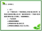 《摩擦力》物理精品课件（人教版必修1）