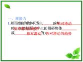 福建省高二物理一轮精品课件（新课标）： 摩擦力、物体的受力分析