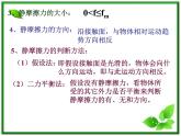 高中物理人教版必修1课件 《摩擦力》1