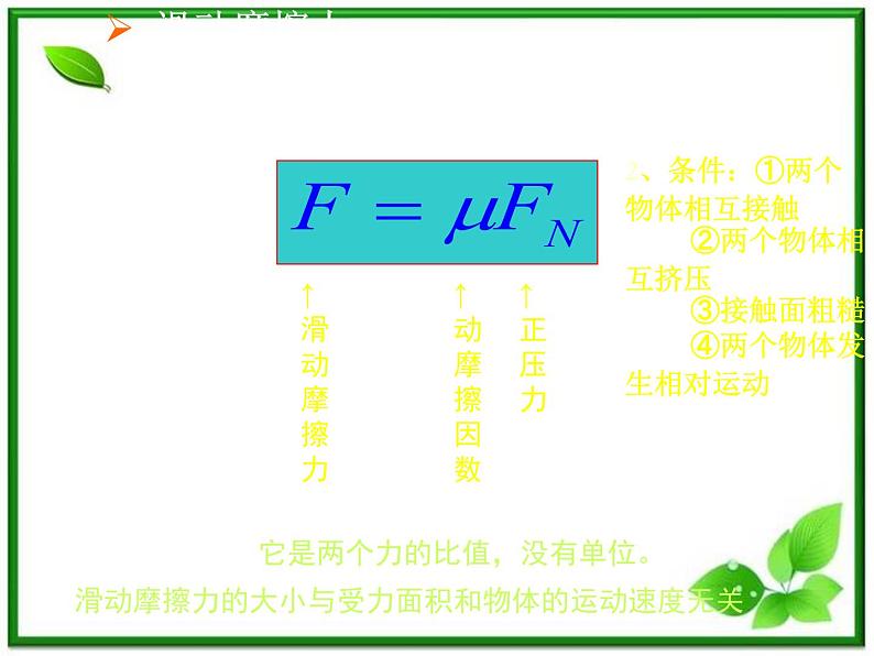 高中物理人教版必修1《摩擦力》3课件PPT03