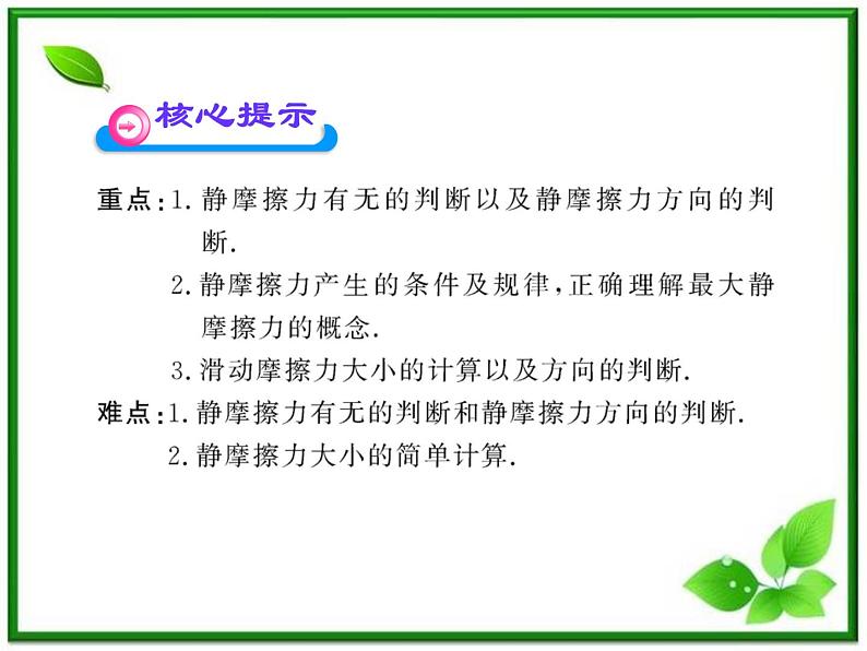 高中物理课时讲练通配套课件：3.3《摩擦力》（人教版必修1）03