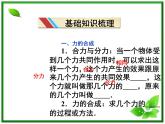 吉林省长春市第五中学高中物理（新人教版必修1）课件：第三章第四节《力的合成》
