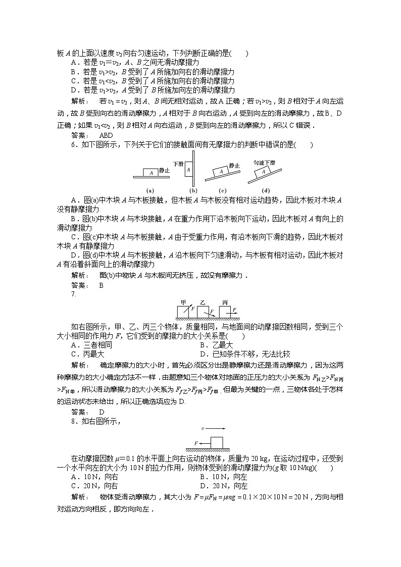 新课标同步导学高一物理练习同步 （23份） ：3.3（人教版必修1）第2页