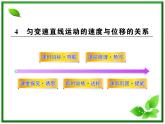 高中物理课时讲练通配套课件：2.4《匀变速直线运动的速度与位移的关系》（人教版必修1）