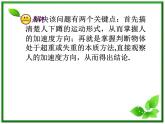 福建省高二物理一轮精品课件（新课标）：超重与失重