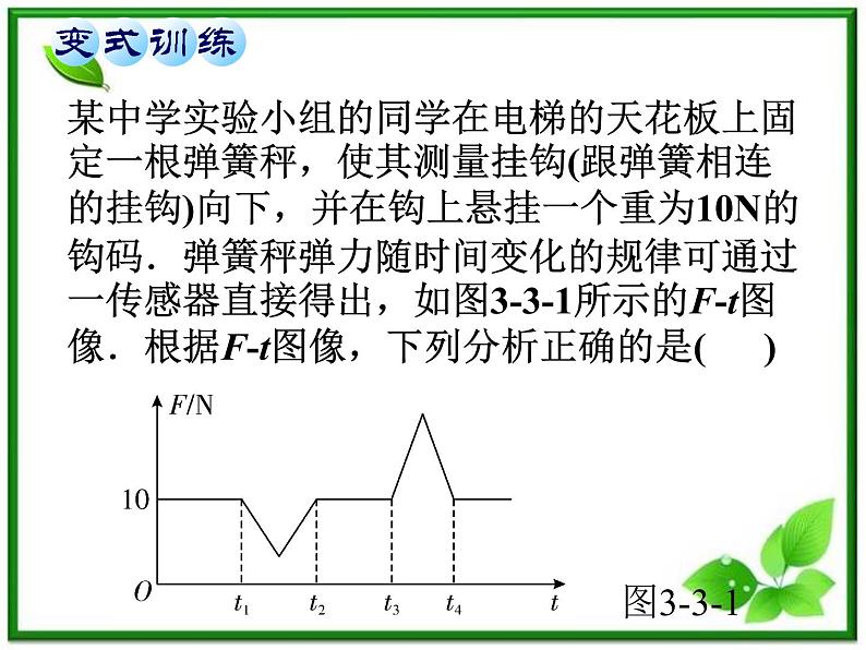 福建省高二物理一轮精品课件（新课标）：超重与失重06