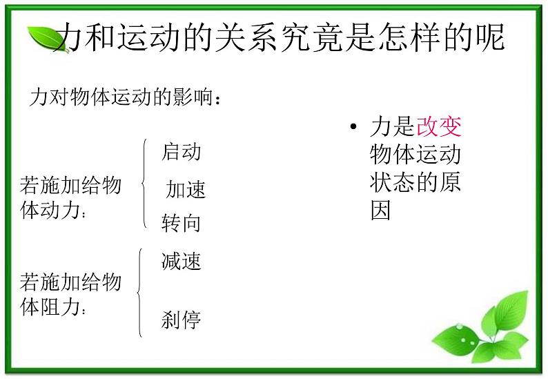 高一物理课件 4.1《牛顿第一定律》（人教版必修1）05