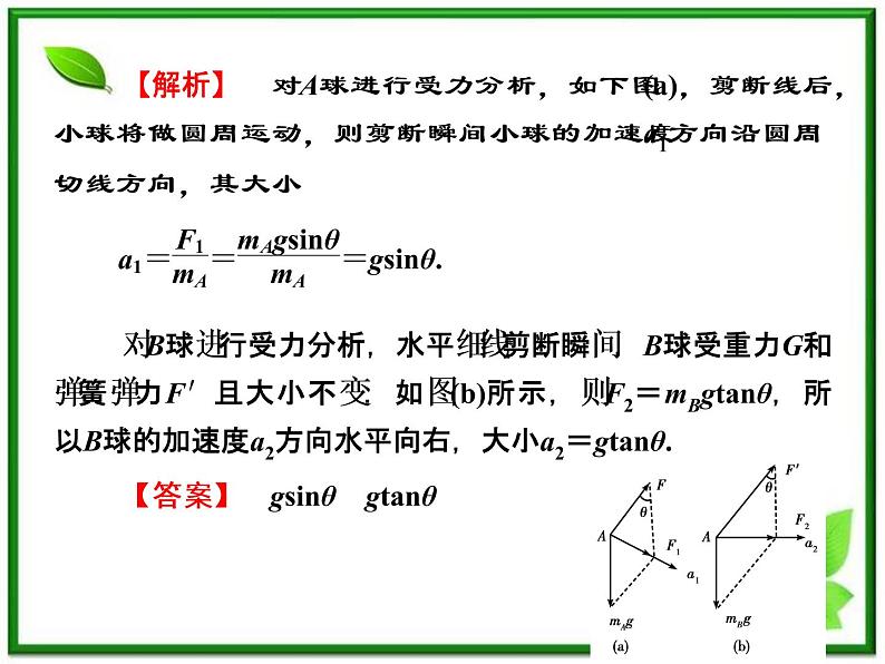 高考物理总复习 （人教版） 知识研习课件 第3章第2讲 牛顿第二定律第8页