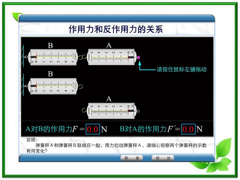 4.5《牛顿第三定律》课件（人教版必修1）第5页