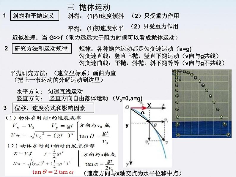 黑龙江省哈尔滨市木兰高级中学高一物理必修2 第五章 曲线运动 知识结构课件（人教版）第6页