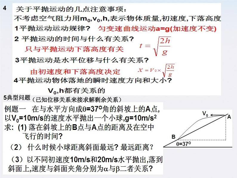 黑龙江省哈尔滨市木兰高级中学高一物理必修2 第五章 曲线运动 知识结构课件（人教版）第7页