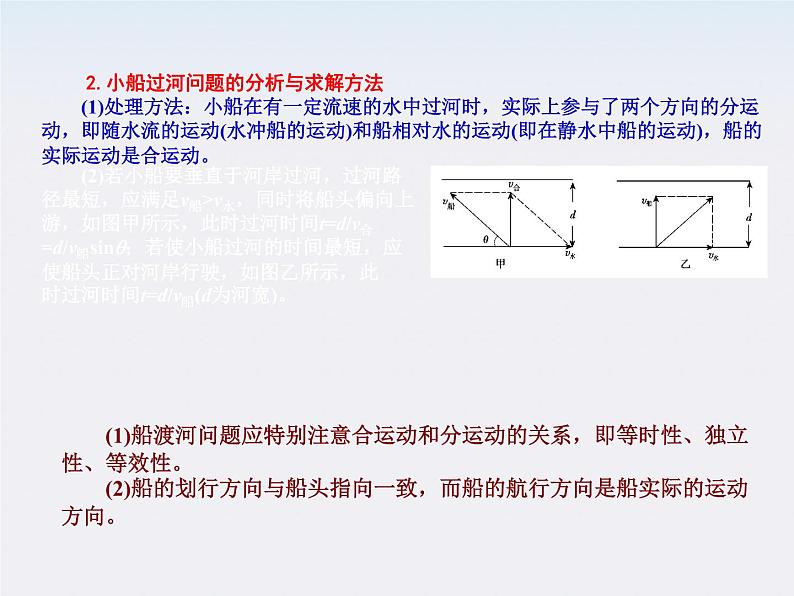 【精品】届高中物理基础复习课件：4.1 曲线运动 运动的合成与分解第5页