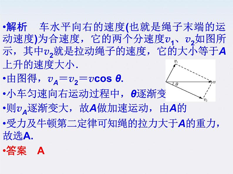 高中物理（新人教必修二）同步课件：第五章 曲线运动专题突破1第3页