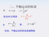 《抛体运动的规律》课件6（11张PPT）（新人教版必修2）