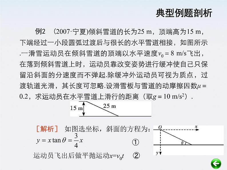 【重难点诠释】届高考物理总复习课件：第5章 曲线运动  第3讲 平抛物体的运动04