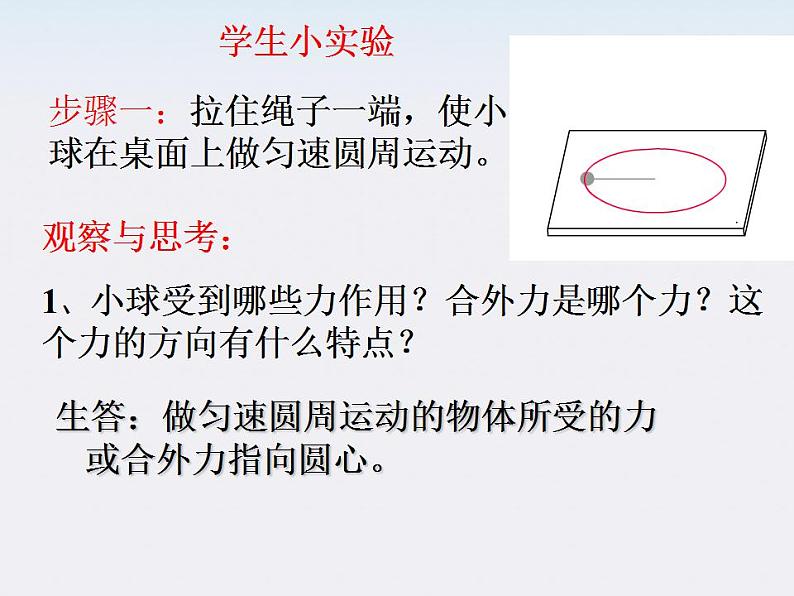 云南省昭通市实验中学高一物理《向心加速度》课件第5页