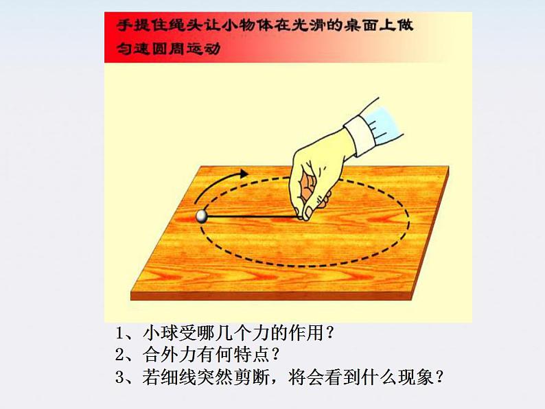 山东东营济军生产基地实验学校高一物理《向心力和向心加速度》课件（人教版必修一）02