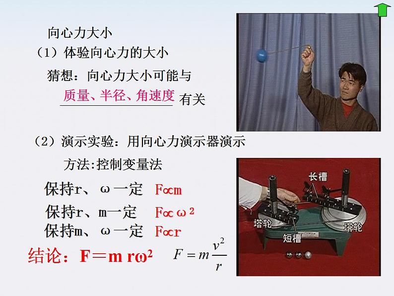 山东东营济军生产基地实验学校高一物理《向心力和向心加速度》课件（人教版必修一）06