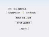 物理：5.7《向心力》课件新人教版必修2