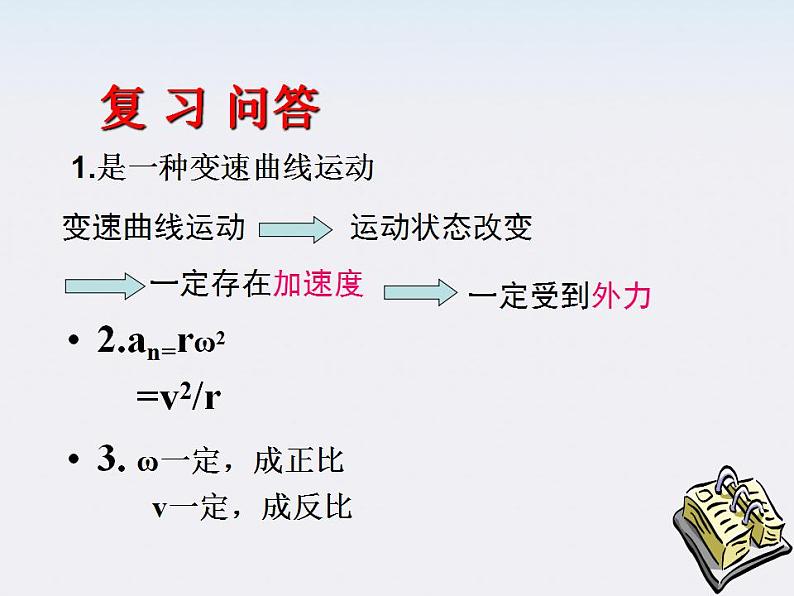 湖北省丹江口市第二中学高一物理《向心力》精品课件 人教必修二第2页