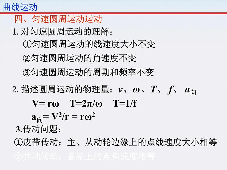 浙江省温州市啸秋中学2011-学年高一物理 5.5《圆周运动》课件（人教必修2）第1页